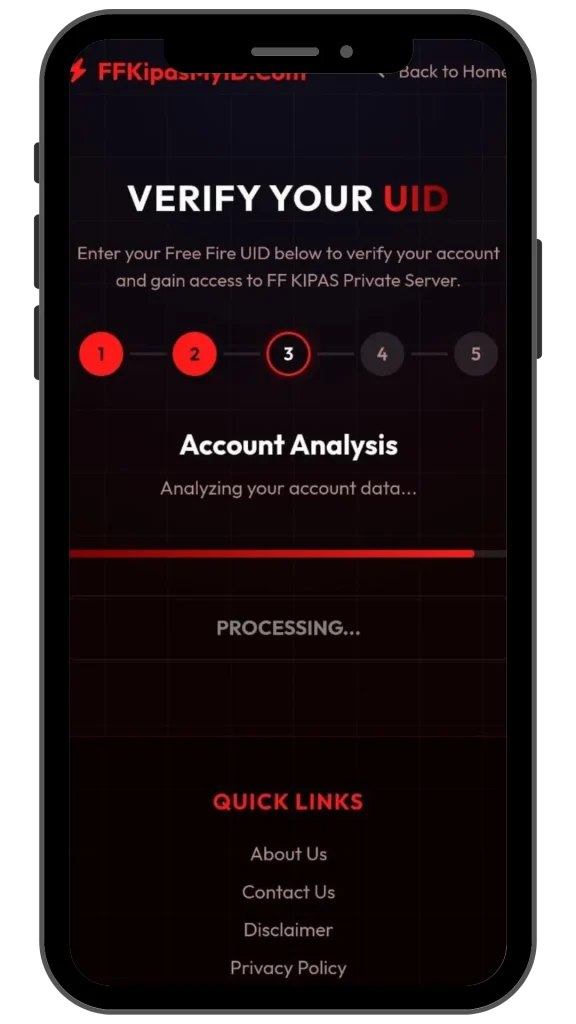 Step-by-Step Guide to Verify Free Fire UID on FF Kipas My ID
